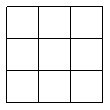 Bảng 3 × 3 ô trống